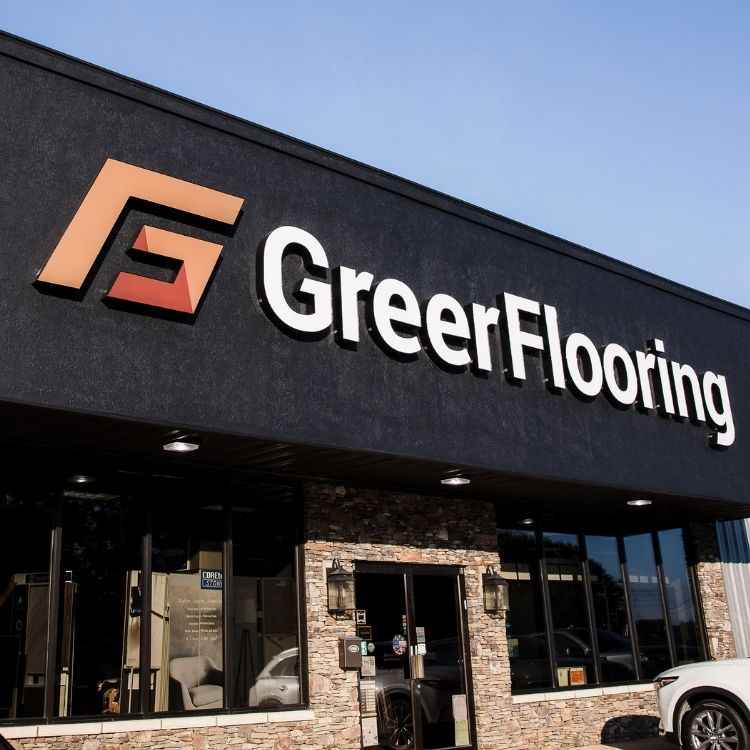 Retail 2.0 Soft Surface Showroom in Greer Flooring Center